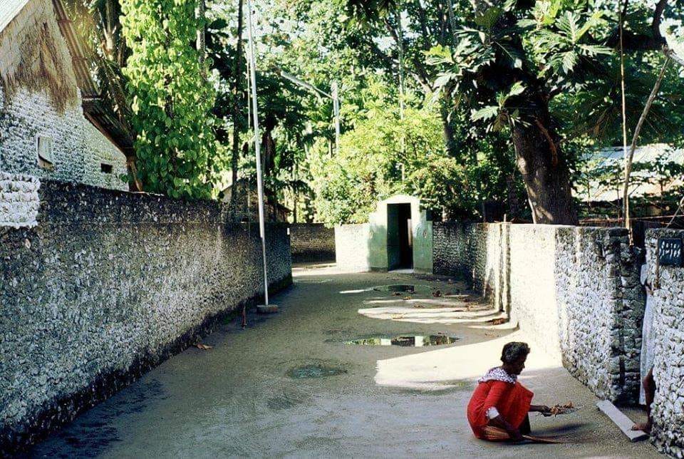 މާލޭގެ ރަތްފުސް ގޯޅި.1971- އަހމަދް ޒާހިދް/ ފޭސްބުކް